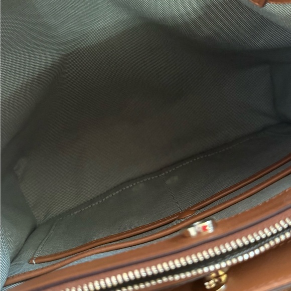 Cole Haan Tan Leather Shoulder Bag - Picture 8 of 9